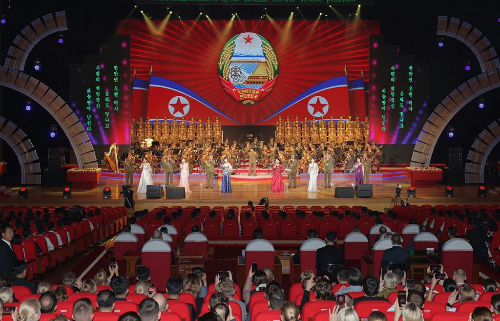 Respected Comrade Kim Jong Un Meets Russian Minister of Culture and Enjoys Art Performances - Image 15