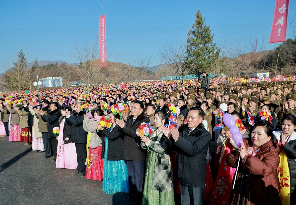 Regional-industry Factories Inaugurated in Cholwon County of DPRK