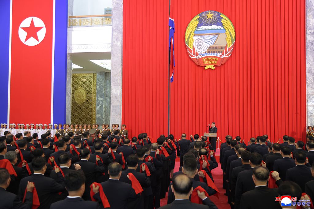 National flag-raising and national oath-taking ceremony takes place to mark 77th founding anniversary of DPRK - Image 5