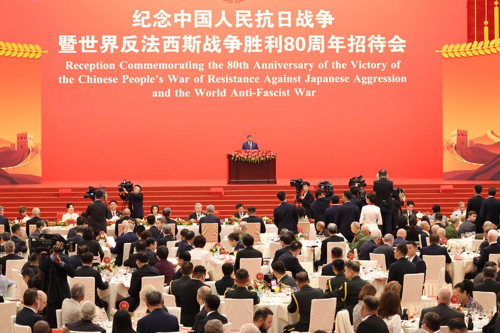 Respected Comrade Kim Jong Un Participates in Commemorations Marking 80th Anniversary of Victory in Chinese People’s War of Resistance against Japanese Aggression and World Anti-Fascist War - Image 32