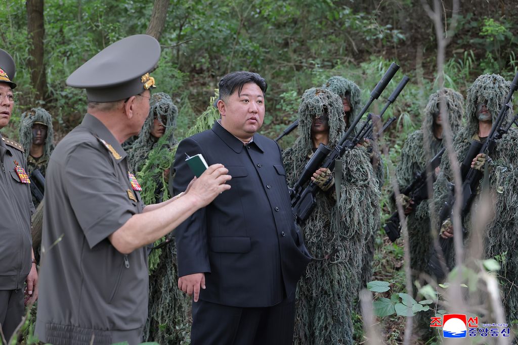 RespectedComrade Kim Jong Un visits special operations training base under General Staff of KPA and learns about training of soldiers - Image 2