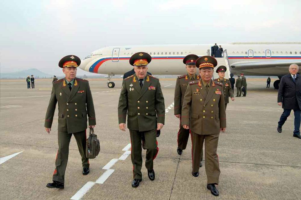 Russian Military-Political General Department Delegation Arrives Here