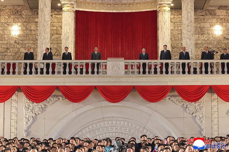 Public and torchlight processions climax celebrations of 80th founding anniversary of WPK - Image 26