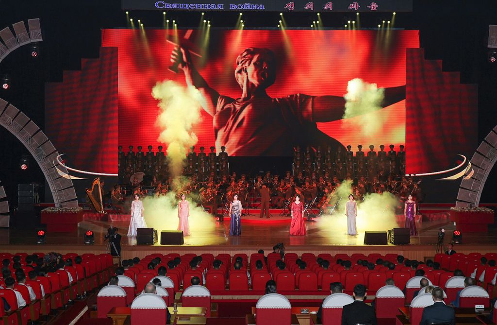 Respected Comrade Kim Jong Un Meets Russian Minister of Culture and Enjoys Art Performances - Image 18