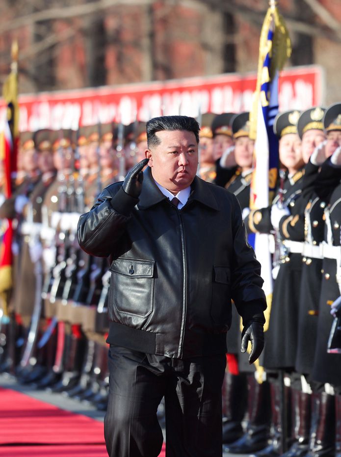 Respected Comrade Kim Jong Un Pays Congratulatory Visit to Ministry of National Defence on Day of KPA Founding