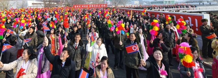 People of Jangphung County, Kaesong Municipality of DPRK Celebrate Inauguration of Regional-Industry Factories - Image 6