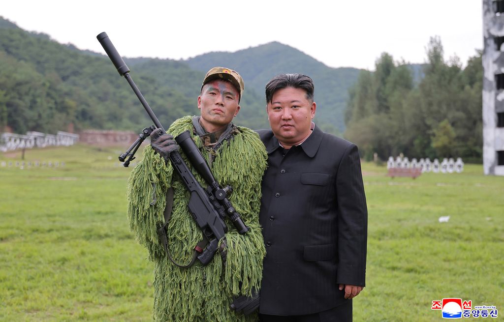 RespectedComrade Kim Jong Un visits special operations training base under General Staff of KPA and learns about training of soldiers - Image 10