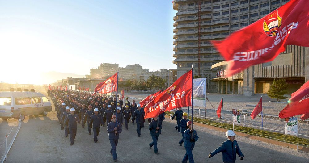 KCNA Report on Completion of Coastal Tourist Resort in Myongsasimni of Kalma Peninsula - Image 7