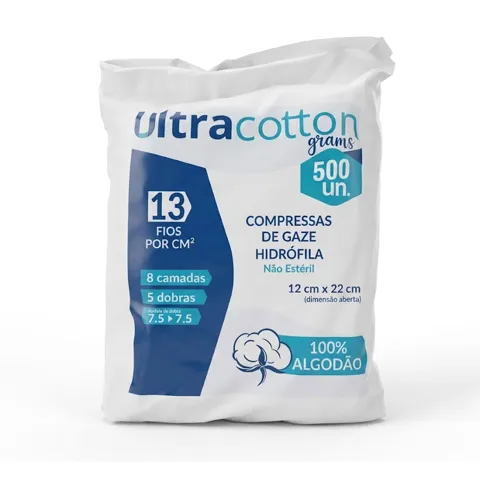 Compressa de Gaze GRAMS - Ultracotton