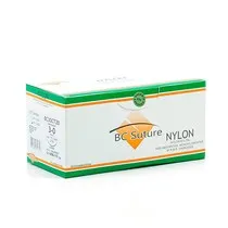 Fio de Sutura Nylon 3/8 2,0cm - 45cm - BC Suture