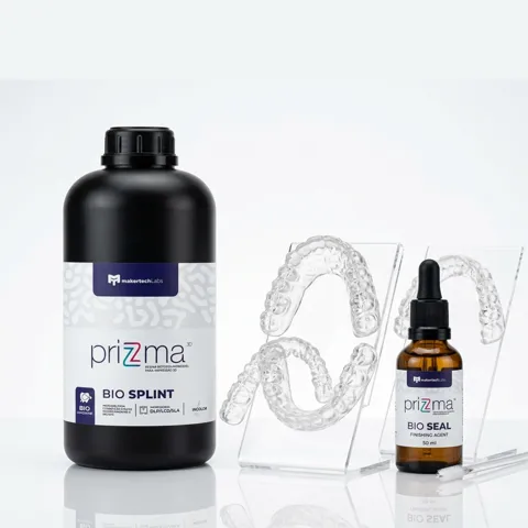 Resina Impressão 3d Prizma Bio Splint 500g Cor Transparente LCD/DLP