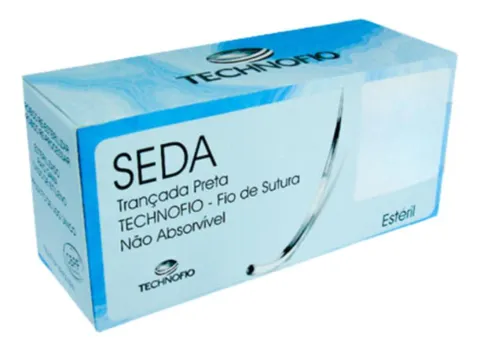 Fio de Sutura de Seda - Technofio