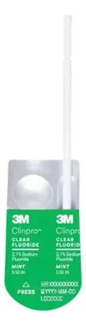 Verniz de Flúor Clinpro Clear C/10 Tratamento de Flúor 3M - Solventum