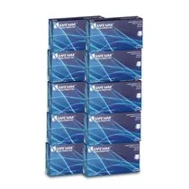 Kit 10 Caixas Luva Nitrílica Para Procedimento Sem Pó Azul - Safemax By Supermax