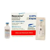 Anestésico Neocaína 0,5% Sem Vasoconstritor - Cristália
