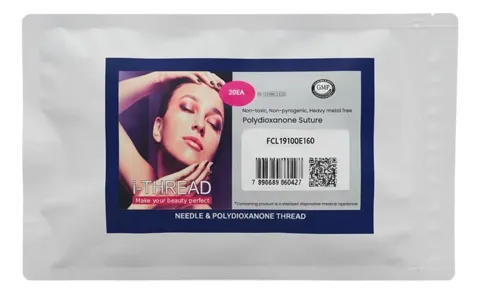 Fio de Sustentação PDO I-Thread Eyebag Liso Canulado - MedBeauty