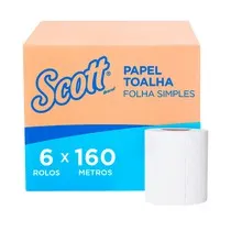 Papel Toalha Essential Folha Dupla Rolo - Scott®