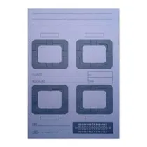Ficha para Raio X 4 Furos - Preven