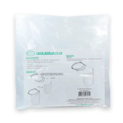 Protetor Facial Face Shield Plus - Preven