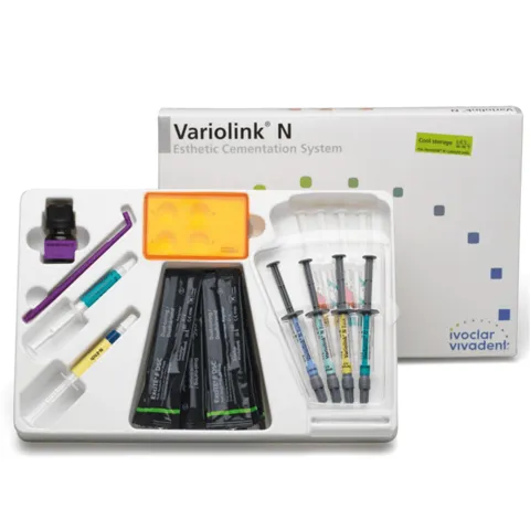 Kit Cimento Resinoso Dual Variolink N c/ 8un. 1,5ml - Ivoclar