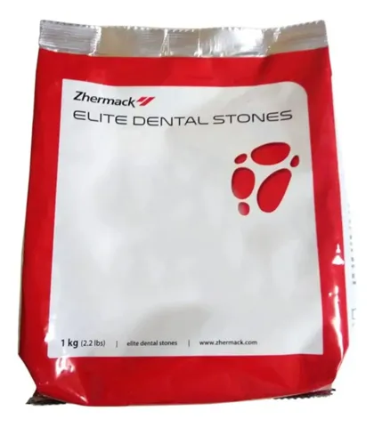 Gesso Elite Rock Brown Tipo IV 1 kg – Zhermack