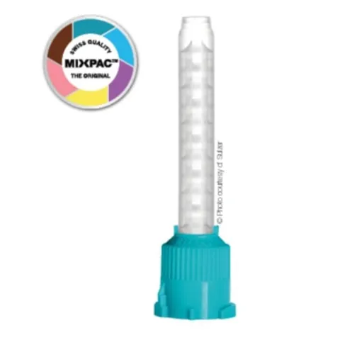 Ponta T-Mixer Misturadora Turquesa 1:1 / 2:1 6,5MM - Sulzer