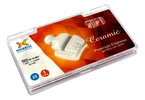 Bráquete Cerâmico Ceramic Edgewise 022 - Morelli