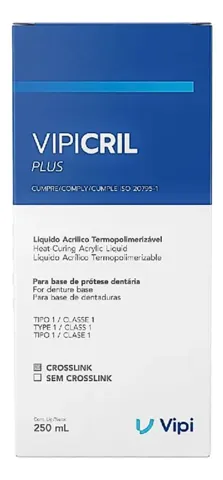 Resina Acrílica Vipi Cril Plus Líquido com Crosslink – VIPI
