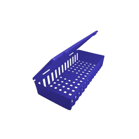 Estojo para Esterilização Perfurado Sterilys Grande - 1 unidade - Azul Escuro