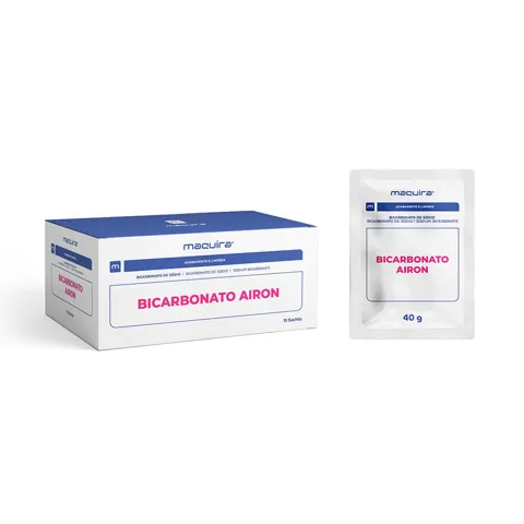 Bicarbonato de Sódio Airon 15 Sachês - Maquira