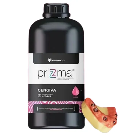 Resina Impressão 3d Prizma Gengiva Rosa 250g LCD/DLP