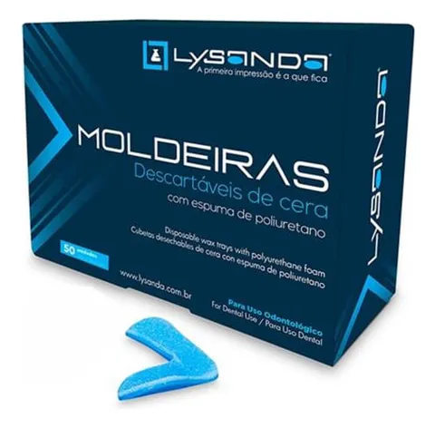 Moldeira de Cera com Espuma para Flúor - Lysanda