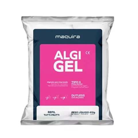 Alginato Maquira Algi Gel Tipo II 410g - Tutti Frutti