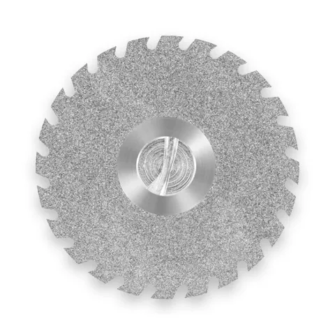 Disco Diamantado Duplface Total 22x0,20mm Serrilhado - American Burrs