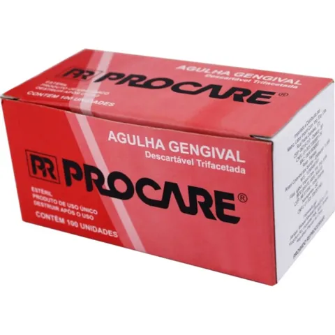 Agulha Gengival 27G Longa - Procare