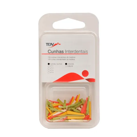 Cunha Interdental Sortida com 100 - TDV