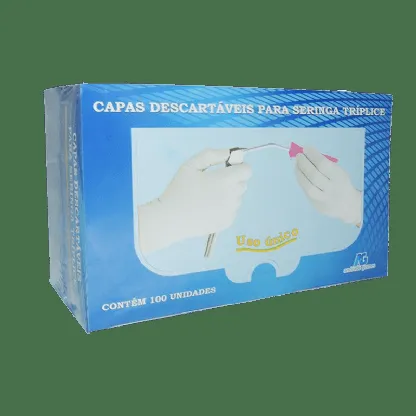 Capas Descartáveis Seringa Tríplice - Andrade Gomes