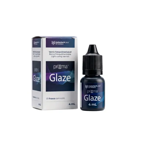Glaze Verniz para Impressao 3D Prizma 4ml Fotopolimerizável