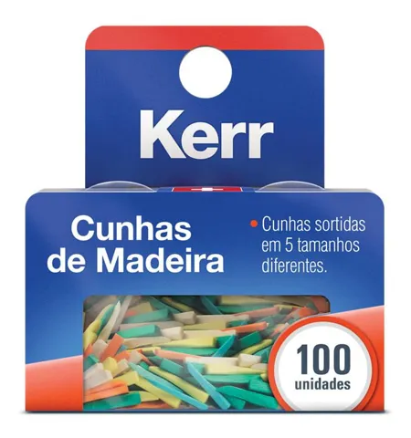 Cunha de Madeira Colorida - Kerr