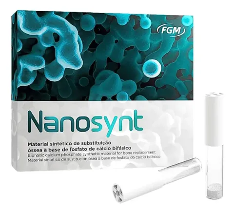 Enxerto Ósseo Sintético Nanosynt 2x0,53cc - FGM