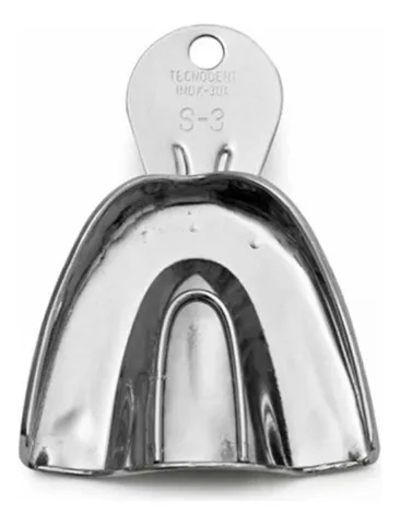 Moldeira Total Lisa Adulto Inox - Tecnodent