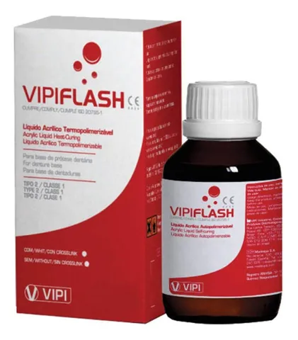 Resina Acrílica Vipi Flash Líquido 1 Litro - VIPI