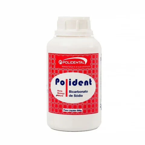 Bicarbonato de Sódio Polident 500g - Polidental