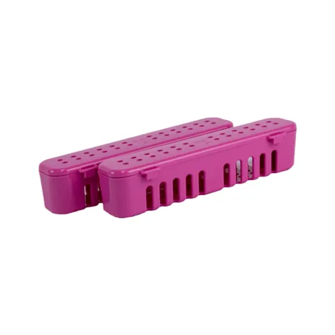 Estojo para Esterilização Kit Pequeno Rosa - Nova OGP