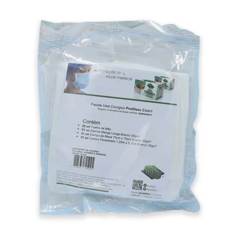 Kit Cirúrgico Especial Estéril Cirurgia Bucal GR30 - Protdesc