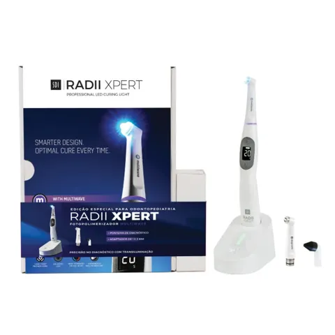 Fotopolimerizador Radii Xpert + Ponta Diagnóstico - SDI
