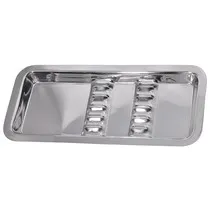 Bandeja para Esterilização Inox Lisa Autoclavável 22x9x1,5cm 6 Divisórias - Golgran GG