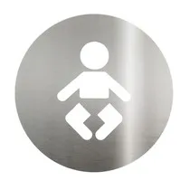 Placa de Sinalização para Fraldário - Biosin