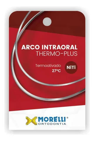 Arco Niti Termoativado Thermoplus Retangular C/10 - Morelli