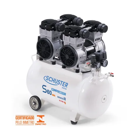 Compressor de Ar S60 GIII Max 51L - Schuster